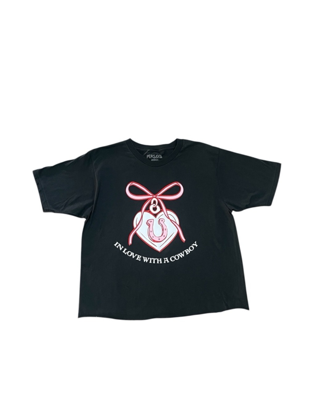 In Love With A Cowboy Tee (Juniors)
